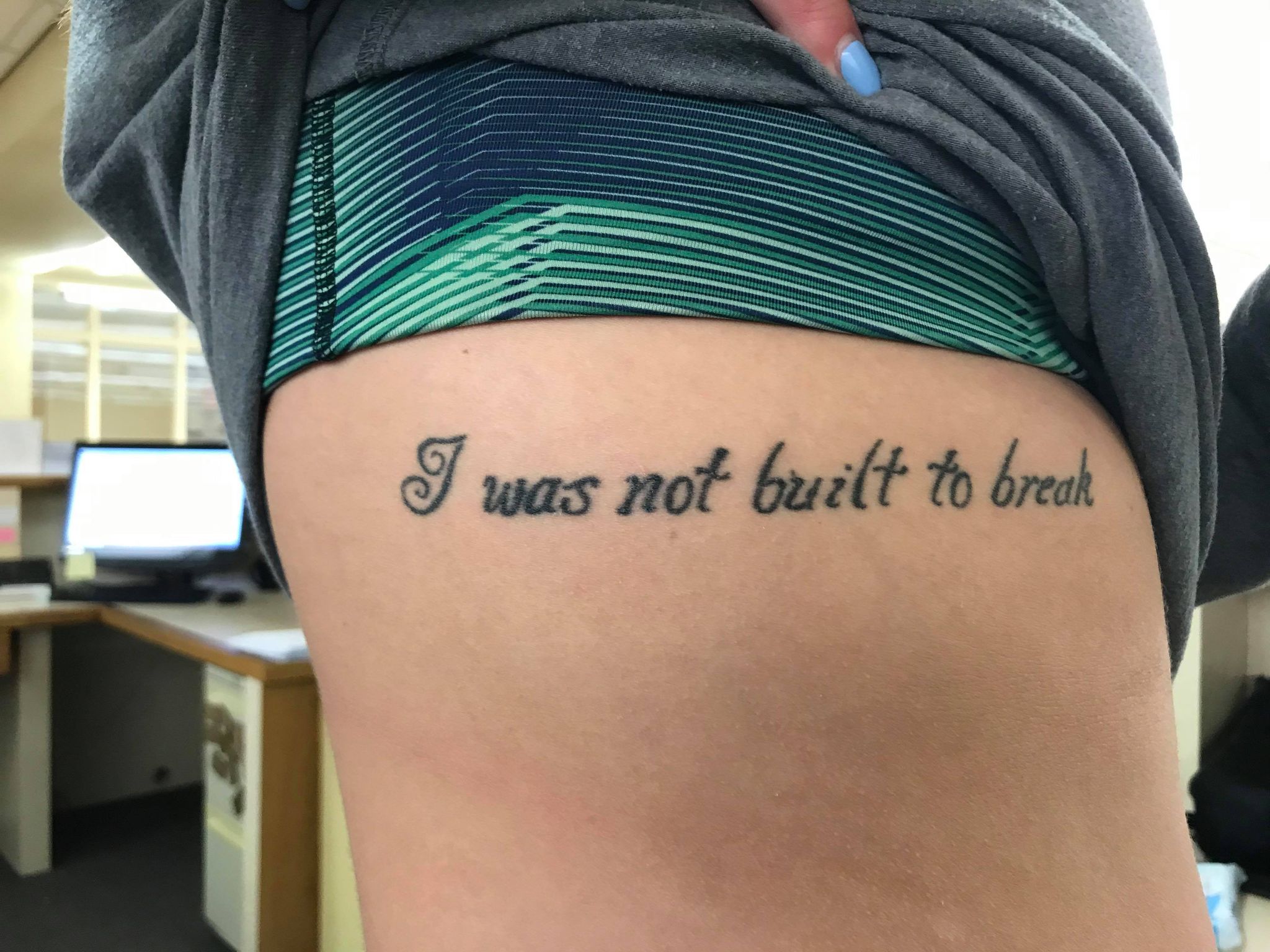 CASA NARDI - Tattoo house - Inspiration quote tattoo on ribs  #casanarditattoohouse #inspiration #quote #quotes #mensfashion #mens #ribs # tattoos #tattoo #ink | Facebook